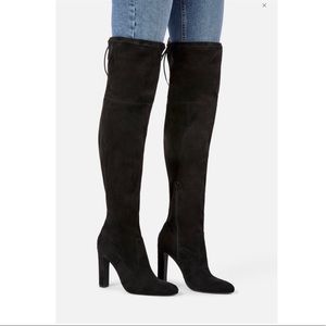 Over the knee heel boots